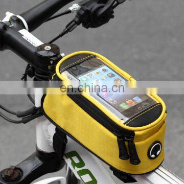 Waterproof 5.5" Bike Bicycle Cycling Frame Pannier Front Tube Phone Bag