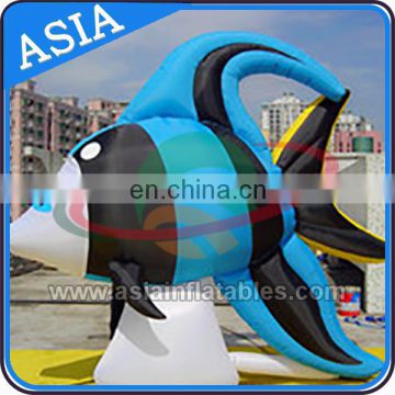 custom inflatabe fish toys advertising inflatable marine animals promote