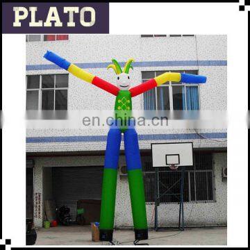 2 legs waterproof large inflatable clown sky dance man for events