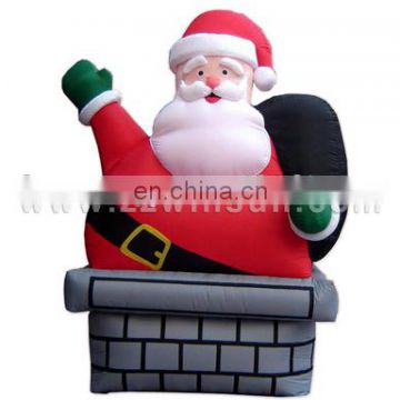 2017 big discount inflatable 25ft christmas inflatable santa