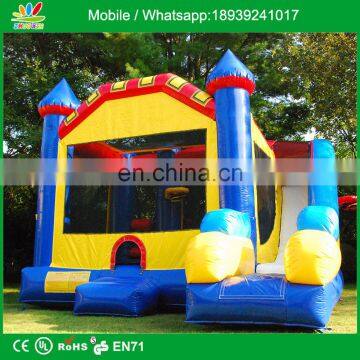 Outdoor children happy commercial inflatable jumping castle