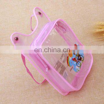 Best Price Clear Custom Shape Pvc Zipper Bags High Quality Zip Lock Pvc Plastic Bag With Cat Ear photo-2