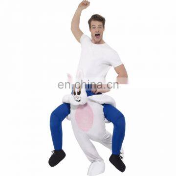 Funny Piggyback Ride On Rabbit Bunny Costume