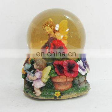 the butterfly angel water globe