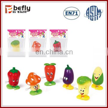 ECO plastic walking wind up toy vegetable