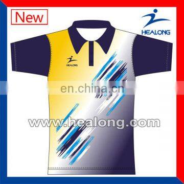 New Design High Quality Polo Shirt Full Sublimation