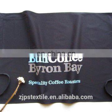 customize 35%cotton 65%polyester twill embroidery aprons with customized logo