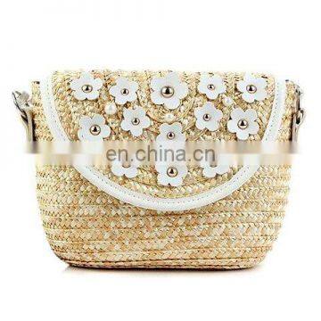 Pretty Flowers and Rivets Design Women's Shoulder Bag