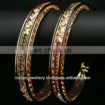 Meena Enamel Jewelry Bangle Manufacturer, Meena Enamel Jewellery Bangles Exporter photo-6