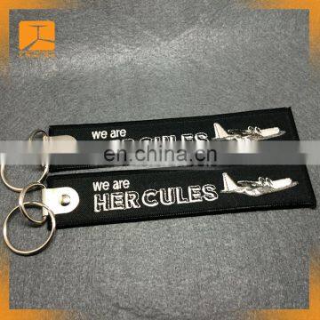 Wholesale Embroidery Tags Custom Flight Keychains photo-3