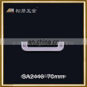 Custom SS17 Fashionable Shiny Metal Eyelet Buckle, Oval Metal Buckle Eyelet For Leather Bag photo-3