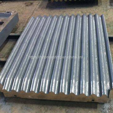 Replacement Parts Fixed Jaw Plate of Mn18Cr2 Suit C96 Metso Nordberg Jaw Crusher photo-4
