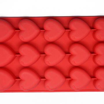 Animal Shaped Silicone Heart Shaped Ice Cube Trays