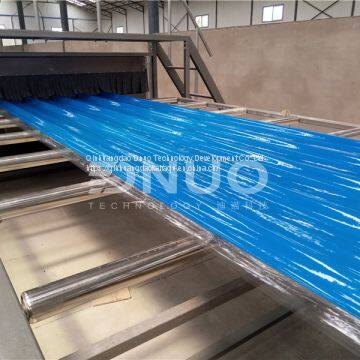 Fiberglass Polyester Composite FRP Roof Sheet Making Machine photo-3