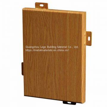 1.5mm Exterior Aluminum Veneer Red Pattern High-speed Rail photo-5