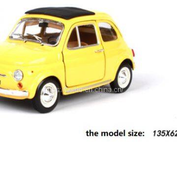 Die Casting  1:24 Fiat 500F 1965 vehicle