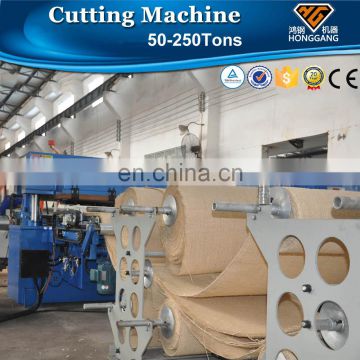 high speed automatic die board auto microfiber cloth cutting machine