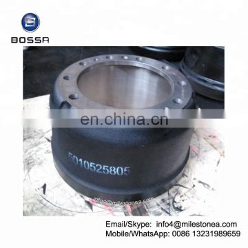 Factory brake drum 50 10 525 805 for truck brake parts