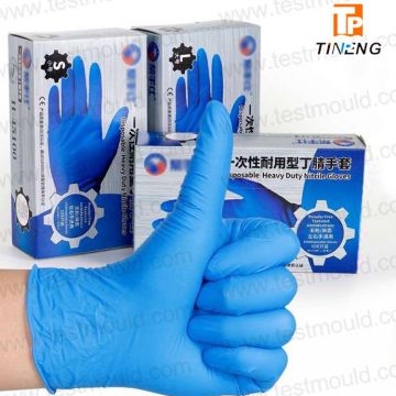 Safeguard powder free Nitrile Disposable medical Gloves to prevent