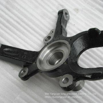 automobile steering knuckle for precision casting