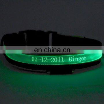 Noble Lettering Custom LED Pet Light Collar Flash Dog Collar photo-2