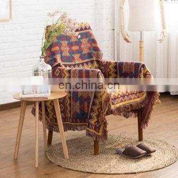 RAWHOUSE Amazon Hot Sale Cheap Woven Bohemian Blankets Aztec Throw Geometric Rug Sofa Cover Beach Blankets photo-2