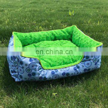 Wholesale Pet Supplies Accessories, Printed Multi-purpose Pet Bed Sofa for Dog, Dog Nest Cushion