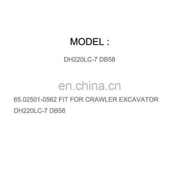 DIESEL ENGINE PARTS PISTON-1 A GRADE 65.02501-0562 FIT FOR CRAWLER EXCAVATOR DH220LC-7 DB58