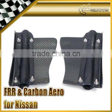 For Nissan 2008-2011 R35 Carbon Fiber GTR Rear Brake Cooling Kit Set