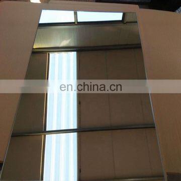 big size frameless fitness mirror gym mirror