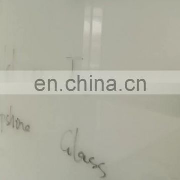 Large size erase magnetic glass white board