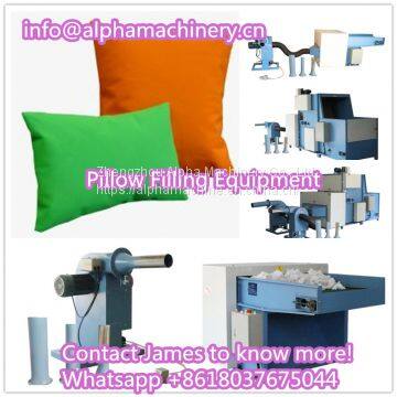 Textile Cotton Pillow Filling Machine Cotton Printed Fabric Processing Line photo-4