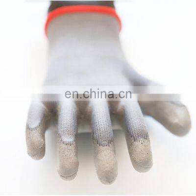 Polyester And Nylon Coating PU Gardening Electronics Phone Screen Gloves photo-3