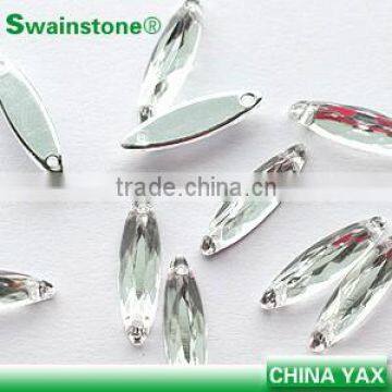 0729C China Wholesale Shiny Flat Back Sew on Acrylic Stone for Fashion Dress photo-5