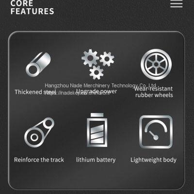 NADE Lithium Battery Electric Stair Climbing Hand Truck / Hand Trolly Support CHINA Design Cheap Price Cart photo-4