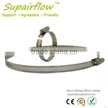 Popular new products non perforated worm drive hose clamp