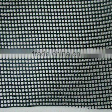 high temp ptfe coated fiberglass open mesh conveyor belt with bull nose joint film edging