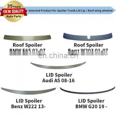 Jmen Taiwan for Benz Spoiler Trunk Lid Lip / Roof Wing Window Rear Auto Performance Body Parts photo-3