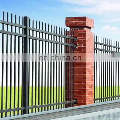 High Security Fence Powder Coated Round Fence Garden Fence