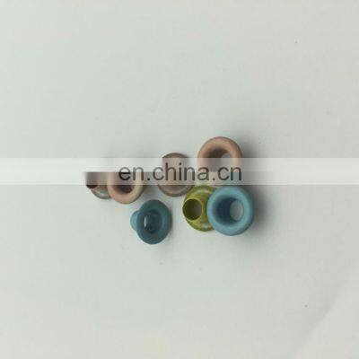 Painted Logo Letters Personalized Scrapbook Grommets Painting Custom Colorful Metal Eyelet photo-5