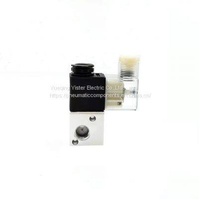 AC220V Normally Open 2/2way Mini Air Compressor Solenoid Control Valve photo-4
