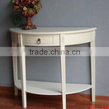 Semi-round Table