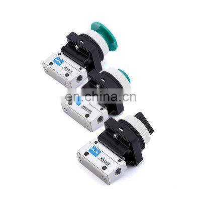 Pneumatic Mechanical Valve with lock button MOV321-EB