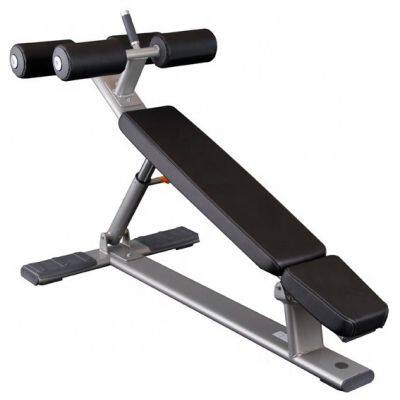 High End  Weightlifting Fitness Equipment PU Leather Adjustable Decline Abdominal Bench