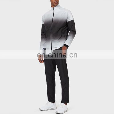 high quality mens clothing long hoodies custom hoodies with joggers 2 pieces set