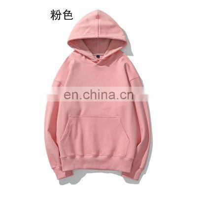 Wholesale Plain Logo Organic Cotton Men's Sweatshirt Blank Fleece Oversized Custom Unisex Men Hoodies