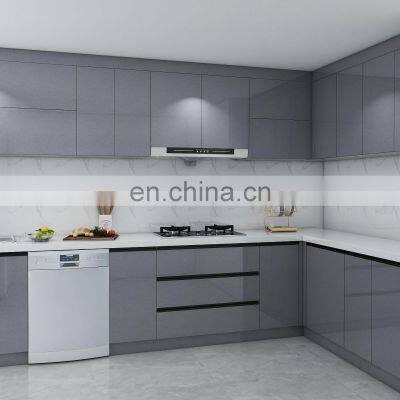 Modern Kitchen Cabinet Styles Simple Designs Modular Lacquer Wood Kitchen Cabinets