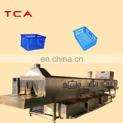 Automatic High Quality Plastic Baskets Pallet Washer