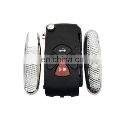 3 + 1 Buttons Flip Remote Car Key Shell Fob Case For Toyota Camry Avalon Corolla Matrix photo-4