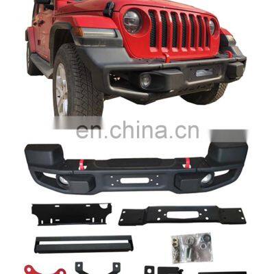 10th Anniversary Front Bumper with Corner For Wrangler JL Accessories